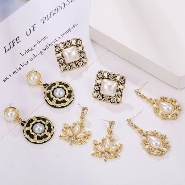 Match-Right Elegant Pearl Drop Earrings for Women Korean Style Sweet Exquisite Golden Earring 2020 New Stylish Female Jewelry, Silver
Match-Right Elegant Pearl Drop Earrings for Women Korean Style Sweet Exquisite Golden Earring 2020 New Stylish Female Jewelry, Silver