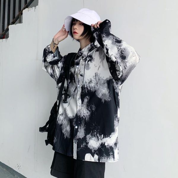 women's blouses & shirts summer blouse vintage tie dye shirt for women ladies harajuku ulzzang clothes korean style long sleeve streetw, White
women's blouses & shirts summer blouse vintage tie dye shirt for women ladies harajuku ulzzang clothes korean style long sleeve streetw, White