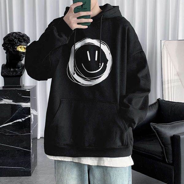 pullover sweater fat plus size fashion brand handsome hooded autumn loose coat korean men's wear, Black
pullover sweater fat plus size fashion brand handsome hooded autumn loose coat korean men's wear, Black