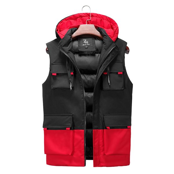 men's vest autumn large size middle-aged loose korean casual tooling waistcoat cotton vest customization, Black;white
men's vest autumn large size middle-aged loose korean casual tooling waistcoat cotton vest customization, Black;white