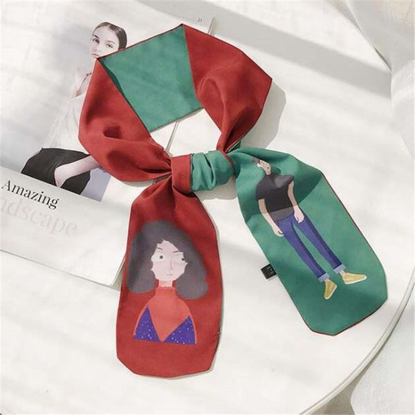 scarves 2021 hijab scarf women bandana silk foulard femme hair versatile love printing band double-deck ribbon decorate, Blue;gray
scarves 2021 hijab scarf women bandana silk foulard femme hair versatile love printing band double-deck ribbon decorate, Blue;gray