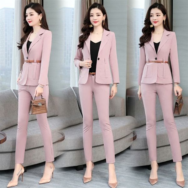 women office lady dress slim fit suis with belt blazer+pants new arrival spring fashion solid color yellow full suits q1215, White
women office lady dress slim fit suis with belt blazer+pants new arrival spring fashion solid color yellow full suits q1215, White