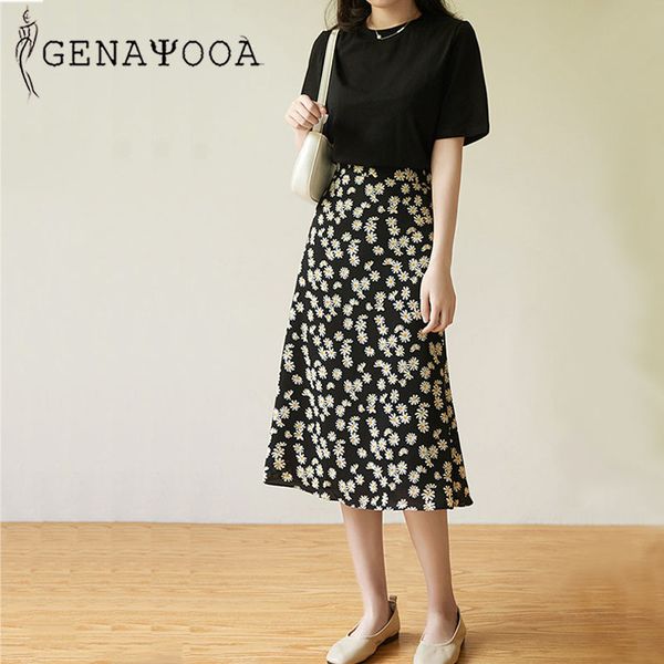 genayooa 100% cotton t shirt skirt floral 2 summer black plus size two piece 2020 women set t200702, White
genayooa 100% cotton t shirt skirt floral 2 summer black plus size two piece 2020 women set t200702, White