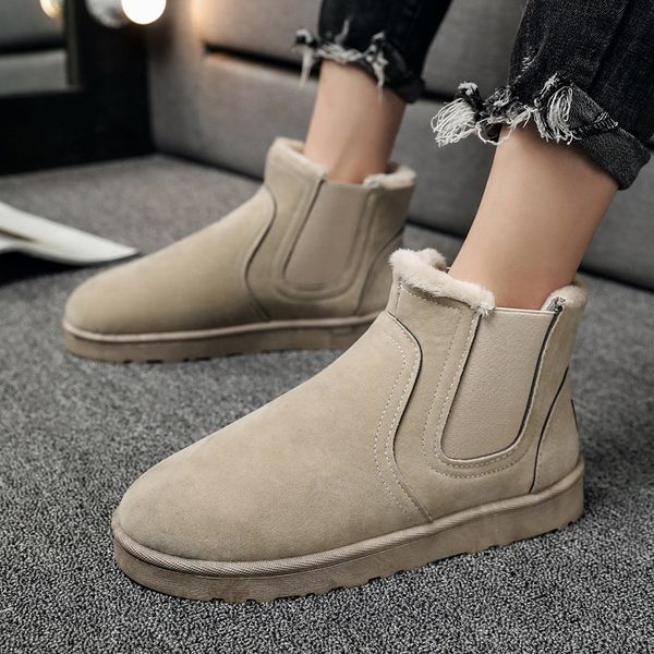 winter 2019 bread shoes warm plush cotton boots men's martin shoes northeast cotton shoes thickened waterproof anti skiing man c1212, Black;white
winter 2019 bread shoes warm plush cotton boots men's martin shoes northeast cotton shoes thickened waterproof anti skiing man c1212, Black;white