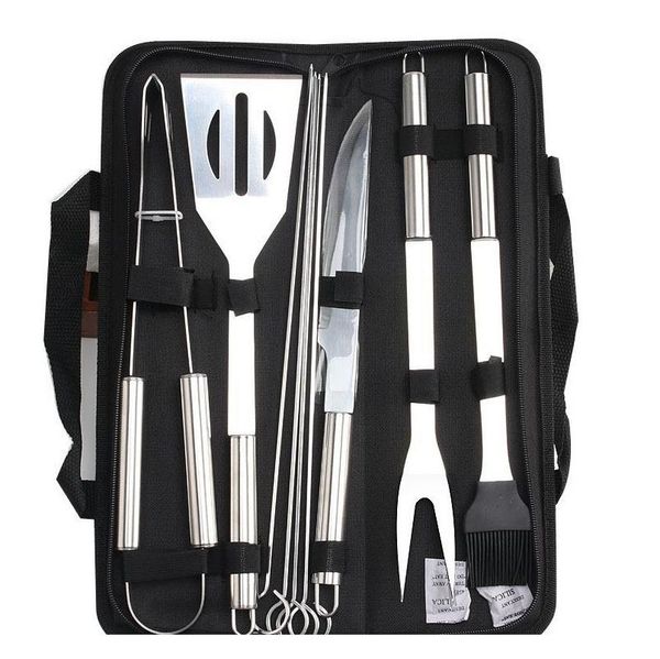 9pcs/set stainless steel bbq tools outdoor barbecue grill utensils with oxford bags stainless steel grill clip bru jllega outbag2007
9pcs/set stainless steel bbq tools outdoor barbecue grill utensils with oxford bags stainless steel grill clip bru jllega outbag2007
