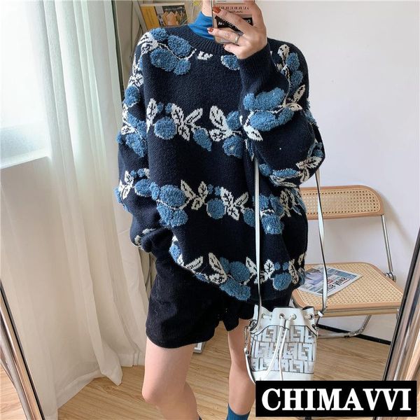 2021 new korean fashion three-dimensional flocking jacquard thick round neck loose warm knitted pullover sweater women, White;black
2021 new korean fashion three-dimensional flocking jacquard thick round neck loose warm knitted pullover sweater women, White;black