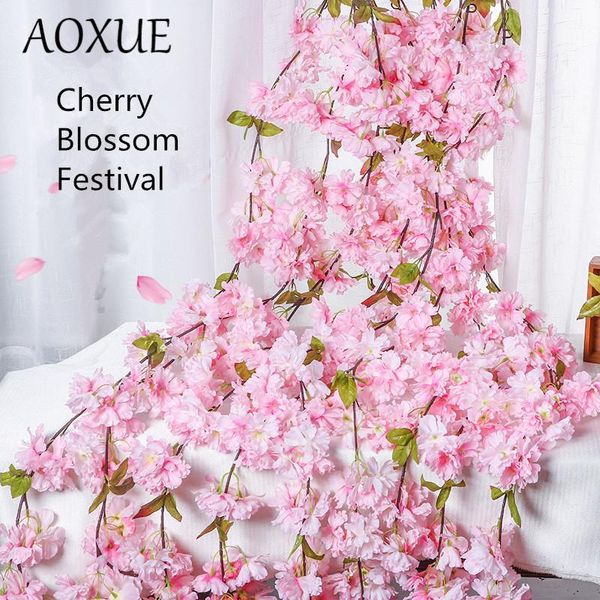 decorative flowers & wreaths 1.8m cherry blossom vine simulation flower string silk wedding decoration home venue decorations artificial
decorative flowers & wreaths 1.8m cherry blossom vine simulation flower string silk wedding decoration home venue decorations artificial