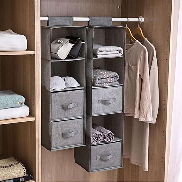 storage boxes & bins clothes organizer for wardrobe drawer hanging bag washable 3/4/5 layers case underwear sundries
storage boxes & bins clothes organizer for wardrobe drawer hanging bag washable 3/4/5 layers case underwear sundries