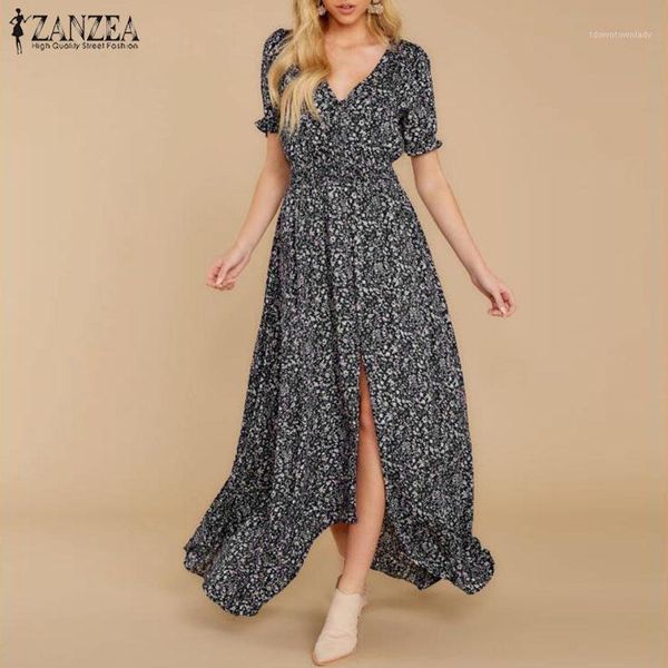 casual dresses 2022 summer party dress fashion v neck sundress women short sleeve floral printed split bohemian beach vestidos female, Black;gray
casual dresses 2022 summer party dress fashion v neck sundress women short sleeve floral printed split bohemian beach vestidos female, Black;gray