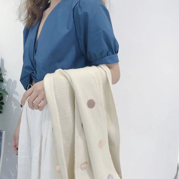 gilded dot ~ korean ins and style student soft sister art autumn winter thickened scarf solid color knitted cashmere imitation, Blue;gray
gilded dot ~ korean ins and style student soft sister art autumn winter thickened scarf solid color knitted cashmere imitation, Blue;gray