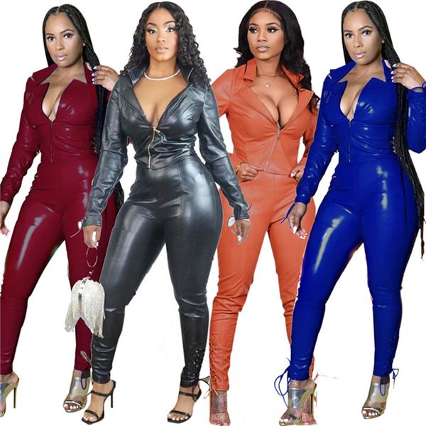 women designer pu jacket pants fall winter casual clothes 2xl 2 piece set leather bandage sweatsuit plain cardigan outerwearcapris 4032, Gray
women designer pu jacket pants fall winter casual clothes 2xl 2 piece set leather bandage sweatsuit plain cardigan outerwearcapris 4032, Gray