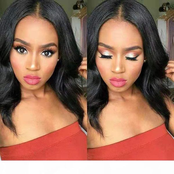 brazilian natrual wavy lace front human hair wigs for black women nartural color middle part short remy bob wig lace front wigs, Black;brown
brazilian natrual wavy lace front human hair wigs for black women nartural color middle part short remy bob wig lace front wigs, Black;brown
