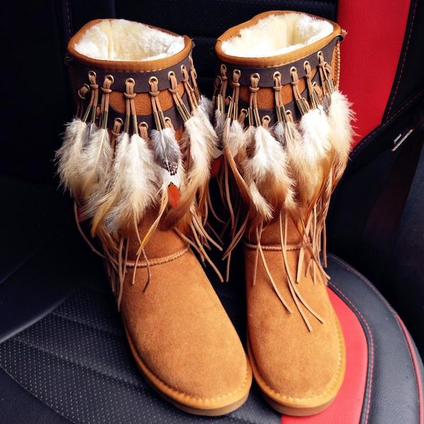 boots 2021 retro women female slip on short botas chic feather woman flats snow winter fashion shoes tassel decor, Black
boots 2021 retro women female slip on short botas chic feather woman flats snow winter fashion shoes tassel decor, Black
