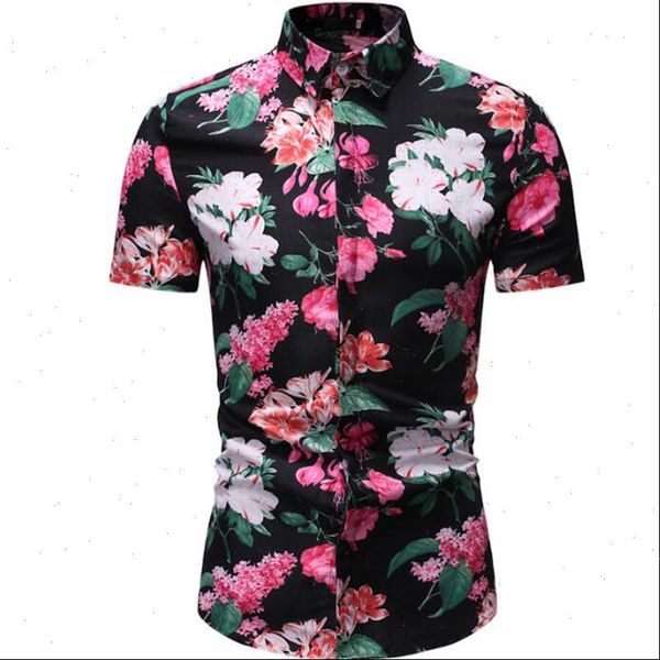 new summer mens european and american style casual short sleeved floral shirt hz38 drop shipping good quality, White;black
new summer mens european and american style casual short sleeved floral shirt hz38 drop shipping good quality, White;black