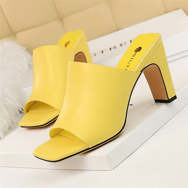 female 2020 sweet sweetness white yellow color slinky crutches high heels lady peep toe shoes big sizes qu8i, Black
female 2020 sweet sweetness white yellow color slinky crutches high heels lady peep toe shoes big sizes qu8i, Black