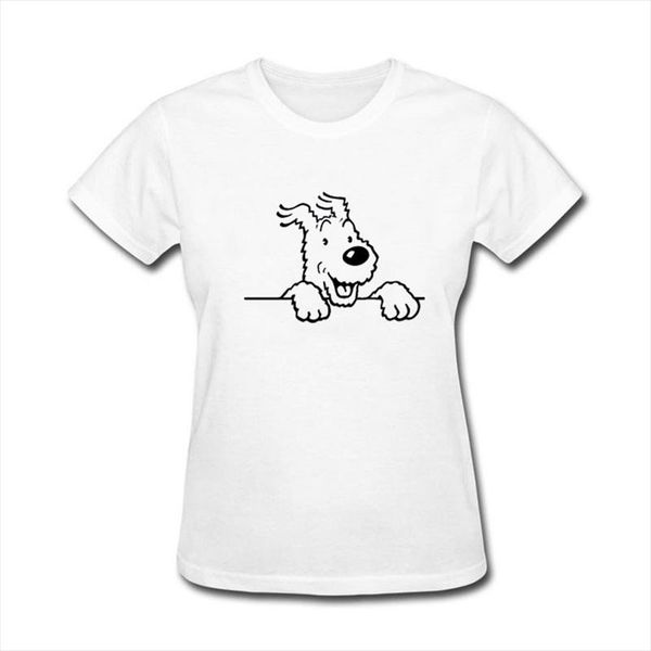 ita pn jn snowy snowflake head wall adventures of tintin cotton funny t shirt women, White
ita pn jn snowy snowflake head wall adventures of tintin cotton funny t shirt women, White