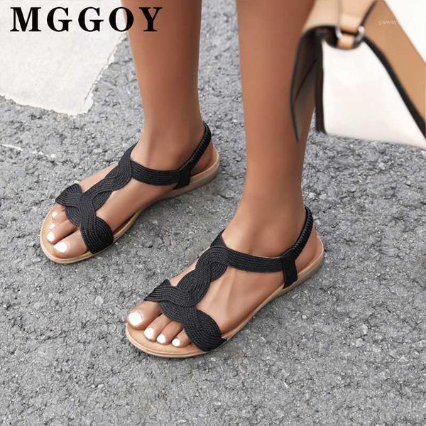 sandals womens summer flat 2021 casual roman woven fabric ankle strap ladies rubber flats sandal women elastic band1, Black
sandals womens summer flat 2021 casual roman woven fabric ankle strap ladies rubber flats sandal women elastic band1, Black