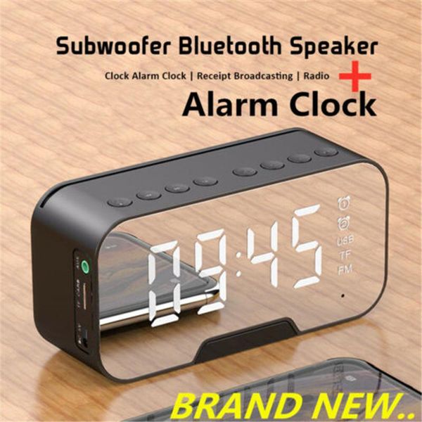 mirror led display digital alarm clock with wireless bluetooth speaker mp3 fm radiotf built-in microphone hands-subwoofer
mirror led display digital alarm clock with wireless bluetooth speaker mp3 fm radiotf built-in microphone hands-subwoofer
