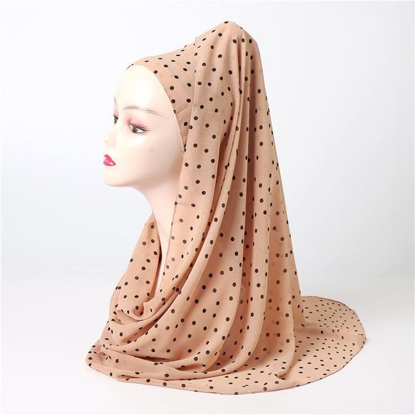 scarves women plain bubble chiffon hijab scarf dot printe head long shawl wrap headband foulard muslim turban, Blue;gray 
scarves women plain bubble chiffon hijab scarf dot printe head long shawl wrap headband foulard muslim turban, Blue;gray