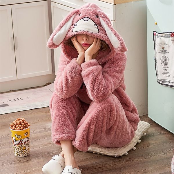 winter animal thick women pajamas set sleepwear warm long sleeves female pyjamas sets pink cute homewear home suit y200708, Black;red
winter animal thick women pajamas set sleepwear warm long sleeves female pyjamas sets pink cute homewear home suit y200708, Black;red