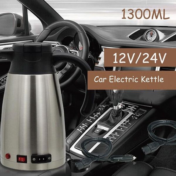 1300ml car electric kettle 12v24v truck double-layer stainless steel coffee electric cup automatic power-off insulation kettle
1300ml car electric kettle 12v24v truck double-layer stainless steel coffee electric cup automatic power-off insulation kettle