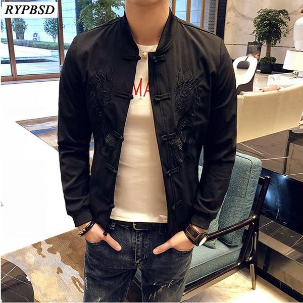 2019 fashion dragon bomber jacket men long sleeve embroidery bomber jacket casual single breasted slim coat men m-xxxl1, Black;brown
2019 fashion dragon bomber jacket men long sleeve embroidery bomber jacket casual single breasted slim coat men m-xxxl1, Black;brown