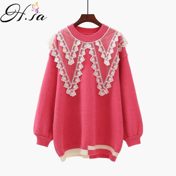 women's sweaters hsa women pullover and 2021 winter pull jumpers lace stitch korean knit college style girs christmas sweater, White;black
women's sweaters hsa women pullover and 2021 winter pull jumpers lace stitch korean knit college style girs christmas sweater, White;black