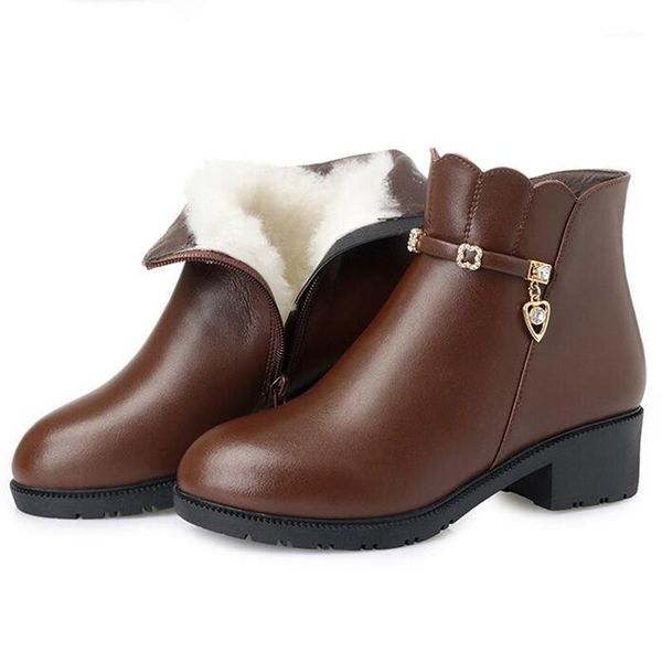 boots 2021 spring genuine leather shoes women with thick heel non-slip winter warm snow plus size1, Black
boots 2021 spring genuine leather shoes women with thick heel non-slip winter warm snow plus size1, Black