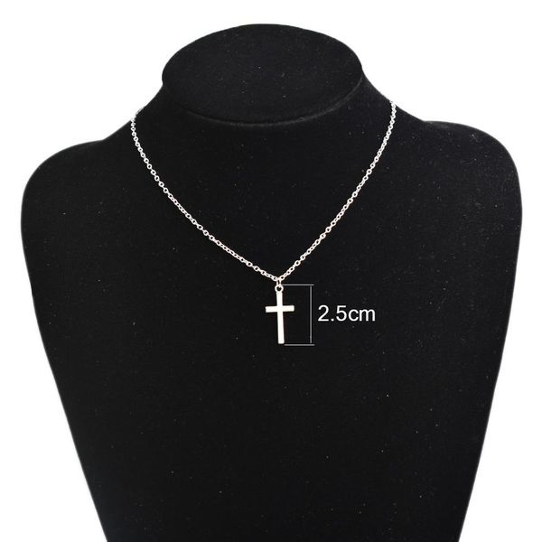 simple cross pendants necklaces women silver color chain choker necklace female bohemian metal jewelry bijoux collares wmtysz bdesybag, Black;white
simple cross pendants necklaces women silver color chain choker necklace female bohemian metal jewelry bijoux collares wmtysz bdesybag, Black;white