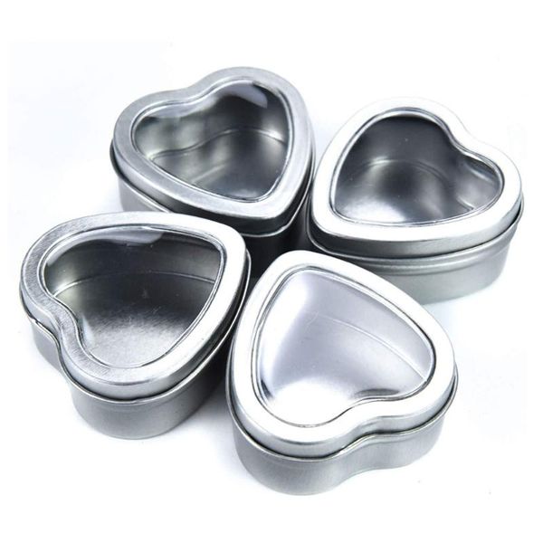 5pack metal heart shape tins with lid empty tins storage cosmetic containers for candle spice refillable containers jars
5pack metal heart shape tins with lid empty tins storage cosmetic containers for candle spice refillable containers jars