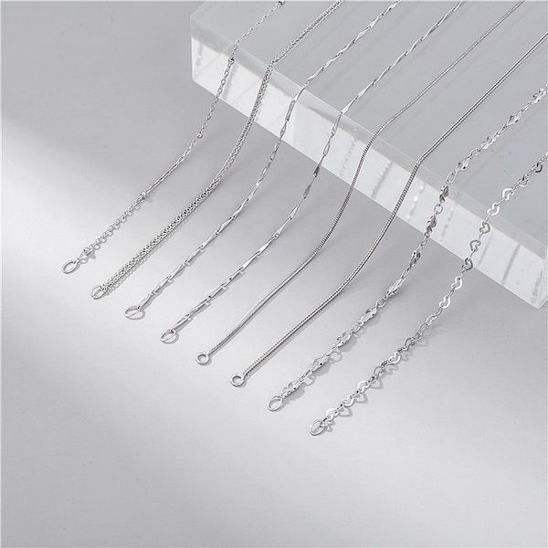 chains 925 sterling silver necklace snake bone melon seed single heart ingot twisted wheat grain cross bead naked chain
chains 925 sterling silver necklace snake bone melon seed single heart ingot twisted wheat grain cross bead naked chain