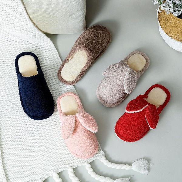 women winter slippers warm plush anti-slip couples indoor home floor slipepers comfortable soft sole platform shoes woman men, Black
women winter slippers warm plush anti-slip couples indoor home floor slipepers comfortable soft sole platform shoes woman men, Black