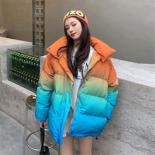 gradual down 2020 new korean loose cotton padded women's coat trend bread jacket autumn winter, Black
gradual down 2020 new korean loose cotton padded women's coat trend bread jacket autumn winter, Black