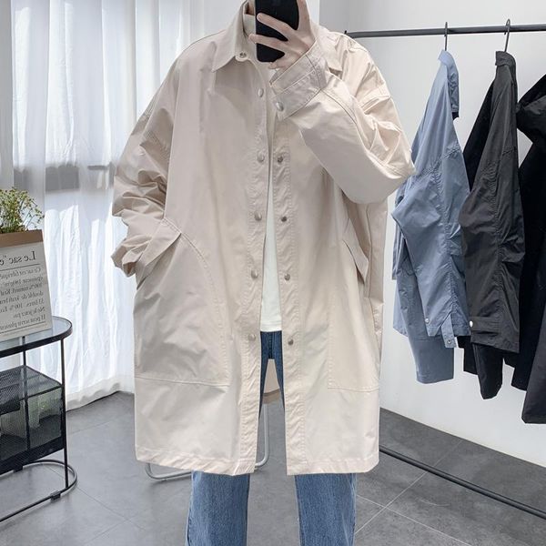white windbreaker men spring autumn casual windbreaker coat youthful vitality polyester loose trench coat men trench bg50th, Tan;black
white windbreaker men spring autumn casual windbreaker coat youthful vitality polyester loose trench coat men trench bg50th, Tan;black