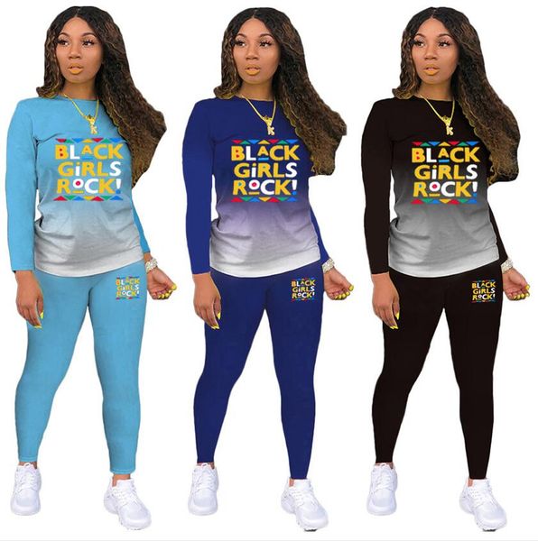 women black girls rock letters tracksuit casual sport suit gradient color long sleeve pullover pants outfit fashion two piece sets f111804, White
women black girls rock letters tracksuit casual sport suit gradient color long sleeve pullover pants outfit fashion two piece sets f111804, White