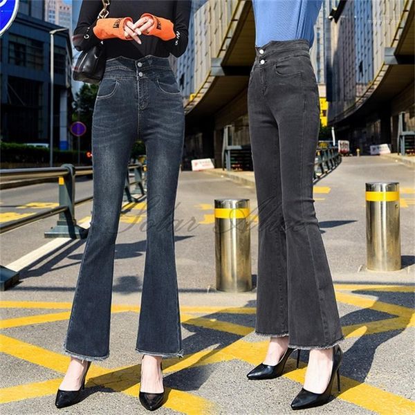 women's jeans women's 2021 autumn high-waisted flared wide-leg slimming all-match micro stretch casual pants1, Blue
women's jeans women's 2021 autumn high-waisted flared wide-leg slimming all-match micro stretch casual pants1, Blue