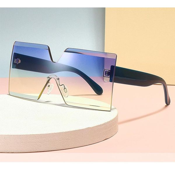 sunglasses oversized women big frame 2021 fashion brand designer gradient for vintage black shades gafas de sol, White;black
sunglasses oversized women big frame 2021 fashion brand designer gradient for vintage black shades gafas de sol, White;black