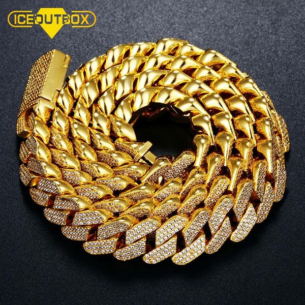 iceoutbox 14mm miami cuban link chain necklace 3 row crystal cubic zircon men's hip hop jewlery gold silver color quality
iceoutbox 14mm miami cuban link chain necklace 3 row crystal cubic zircon men's hip hop jewlery gold silver color quality
