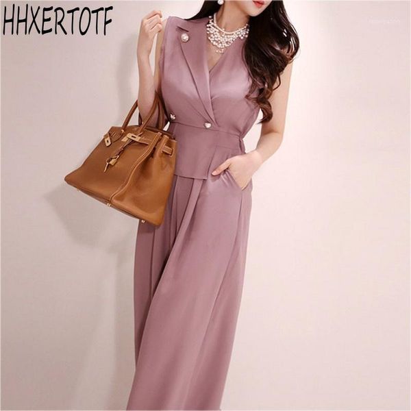 women's jumpsuits & rompers 2021 summer long women sleeveless beaded v neck office lady solid wide leg pants professional jumpsuit1, Black;white
women's jumpsuits & rompers 2021 summer long women sleeveless beaded v neck office lady solid wide leg pants professional jumpsuit1, Black;white