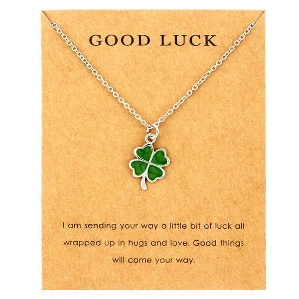 lucky four-leaf clover fortune shamrock pendants necklaces waves sea turtle women jewelry lover's christmas, Silver
lucky four-leaf clover fortune shamrock pendants necklaces waves sea turtle women jewelry lover's christmas, Silver