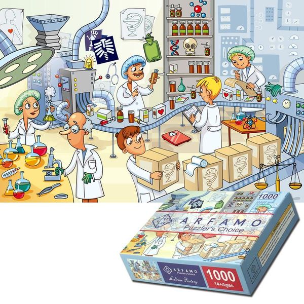cultural and creative nurse puzzles difficulty decompression children's fun educational toys new year's gift
cultural and creative nurse puzzles difficulty decompression children's fun educational toys new year's gift