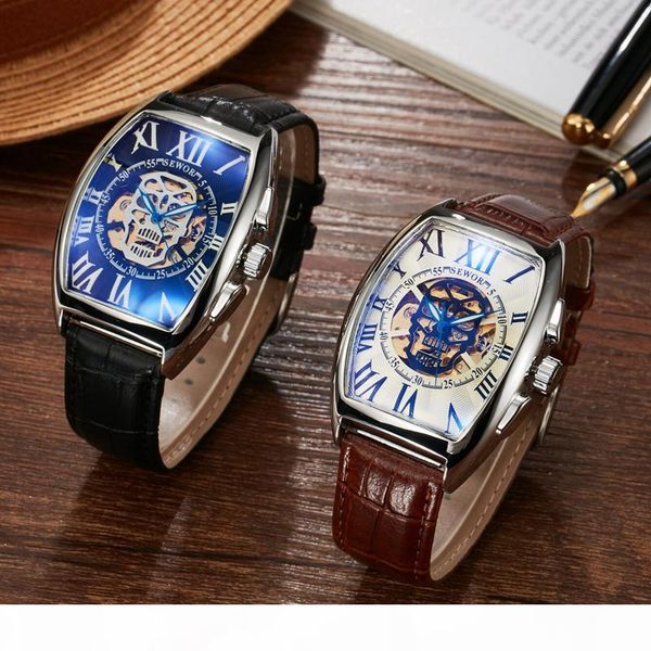 sewor brand watch automatico leather wristwatches self-wind mechanical men watch skeleton automatic luxury man watches s55, Slivery;brown
sewor brand watch automatico leather wristwatches self-wind mechanical men watch skeleton automatic luxury man watches s55, Slivery;brown