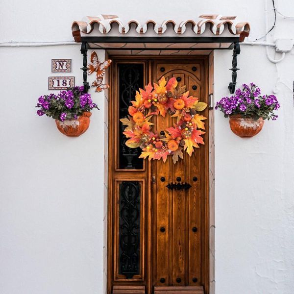 decorative flowers & wreaths 20 inches fall pumpkin wreath autumn harvest thanksgiving door for front decorations1
decorative flowers & wreaths 20 inches fall pumpkin wreath autumn harvest thanksgiving door for front decorations1