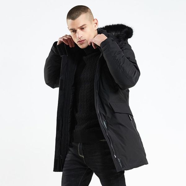 men down jackets man winter warm coats cotton-padded overcoat clothes fast ship by dhl, Black
men down jackets man winter warm coats cotton-padded overcoat clothes fast ship by dhl, Black