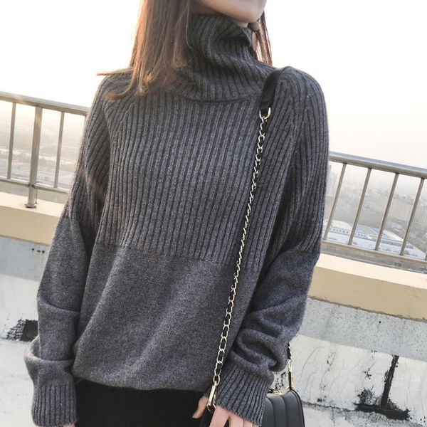2021 new harajuku turtleneck women vintage pullover jumper autumn winter cashmere cotton blend clothes pull femme hiver sweater v2dh, White;black
2021 new harajuku turtleneck women vintage pullover jumper autumn winter cashmere cotton blend clothes pull femme hiver sweater v2dh, White;black