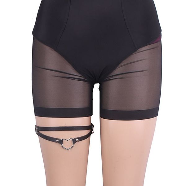 women elasticity heart leather harness tight suspender punk strap leg ring garter bondage belt female garter belt goth harness, Silver
women elasticity heart leather harness tight suspender punk strap leg ring garter bondage belt female garter belt goth harness, Silver