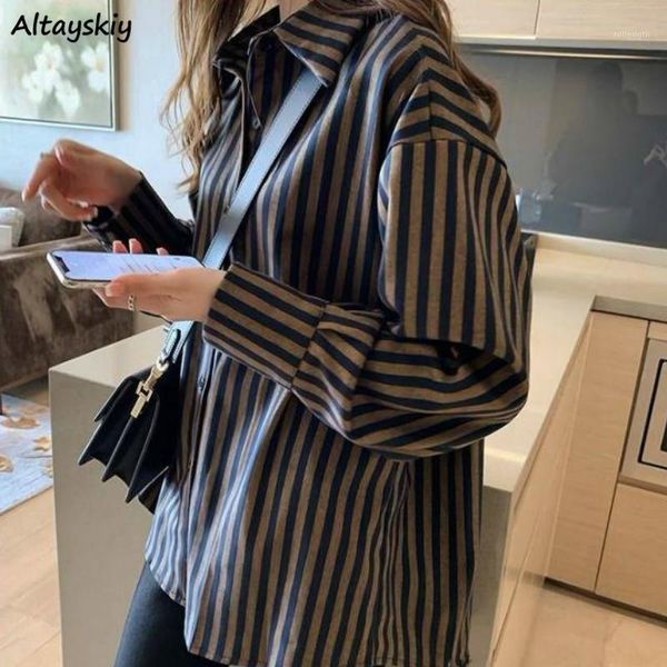 shirts women striped spring new blouses all-match long sleeves popular plus size loose basic student korean style elegant simple1, White
shirts women striped spring new blouses all-match long sleeves popular plus size loose basic student korean style elegant simple1, White