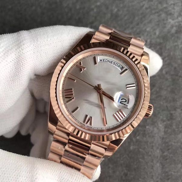 2020 selling mens watch rose gold 18k rose gold original clasp mens watches day white face president 116-719 automatic mens watches, Slivery;brown
2020 selling mens watch rose gold 18k rose gold original clasp mens watches day white face president 116-719 automatic mens watches, Slivery;brown
