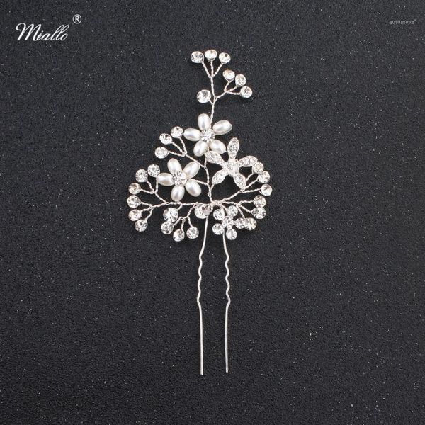 miallo handmade austrian rhinestone pearls ladies hairpins fashion copper wire metal wedding hair clips hair jewelry accessories1, Golden;silver
miallo handmade austrian rhinestone pearls ladies hairpins fashion copper wire metal wedding hair clips hair jewelry accessories1, Golden;silver