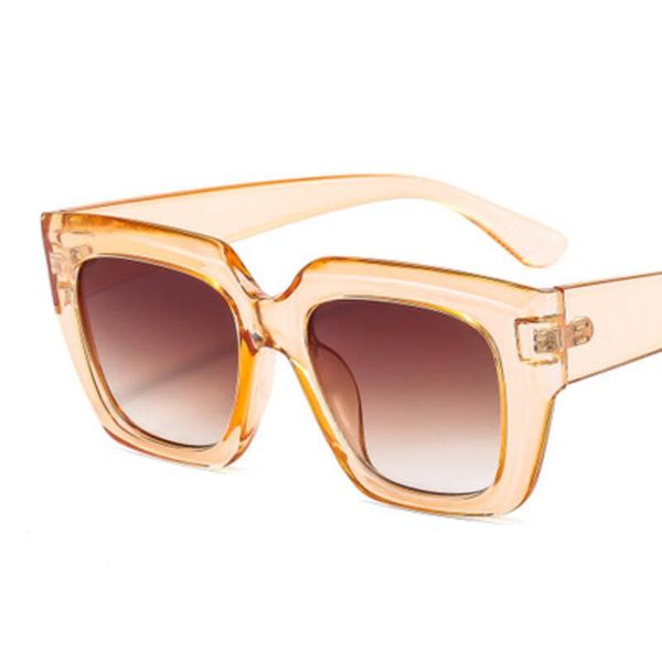Retro Square Wide Legs Sunglasses For Women 2021 Designer Fashion Transparent Sun Glasses Men Trendy Shades Eyewear, White;black
Retro Square Wide Legs Sunglasses For Women 2021 Designer Fashion Transparent Sun Glasses Men Trendy Shades Eyewear, White;black